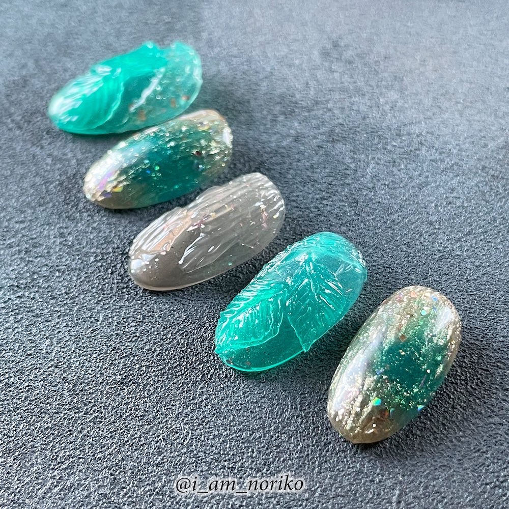 ゼリージェル/ネイル工房/ジェルネイルを使ったクチコミ（2枚目）