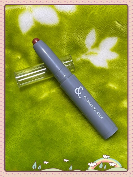 &.アイシャドウスティック/DAISO/スティックアイシャドウを使ったクチコミ(4枚目)