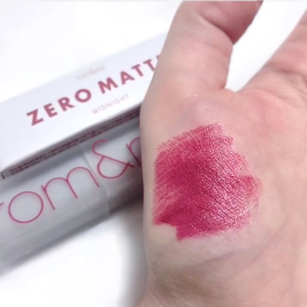 ゼロマットリップスティック/rom&nd/口紅を使ったクチコミ(2枚目)