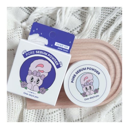 ポアセバムパウダー/One-day's you/ルースパウダーを使ったクチコミ(2枚目)