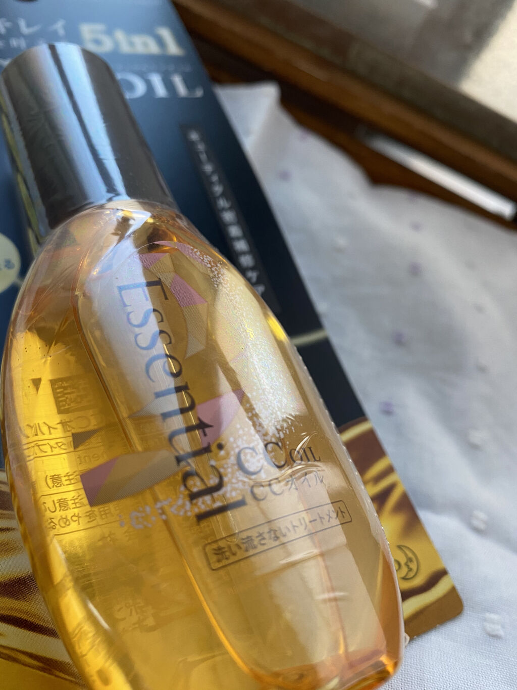 CCオイル/エッセンシャル/ヘアオイルを使ったクチコミ（1枚目）