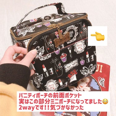 ANNASUI 2020 F/W COLLECTION BOOK VANITY POUCH BEAUTY BEAUTY/宝島社/雑誌を使ったクチコミ（2枚目）