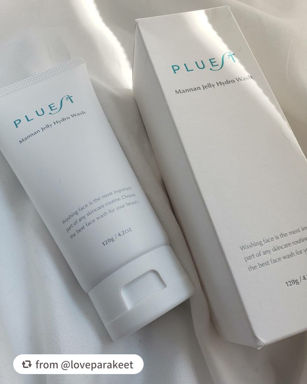 マンナンジェリーハイドロウォッシュ/PLUEST/洗顔料を使ったクチコミ(1枚目)