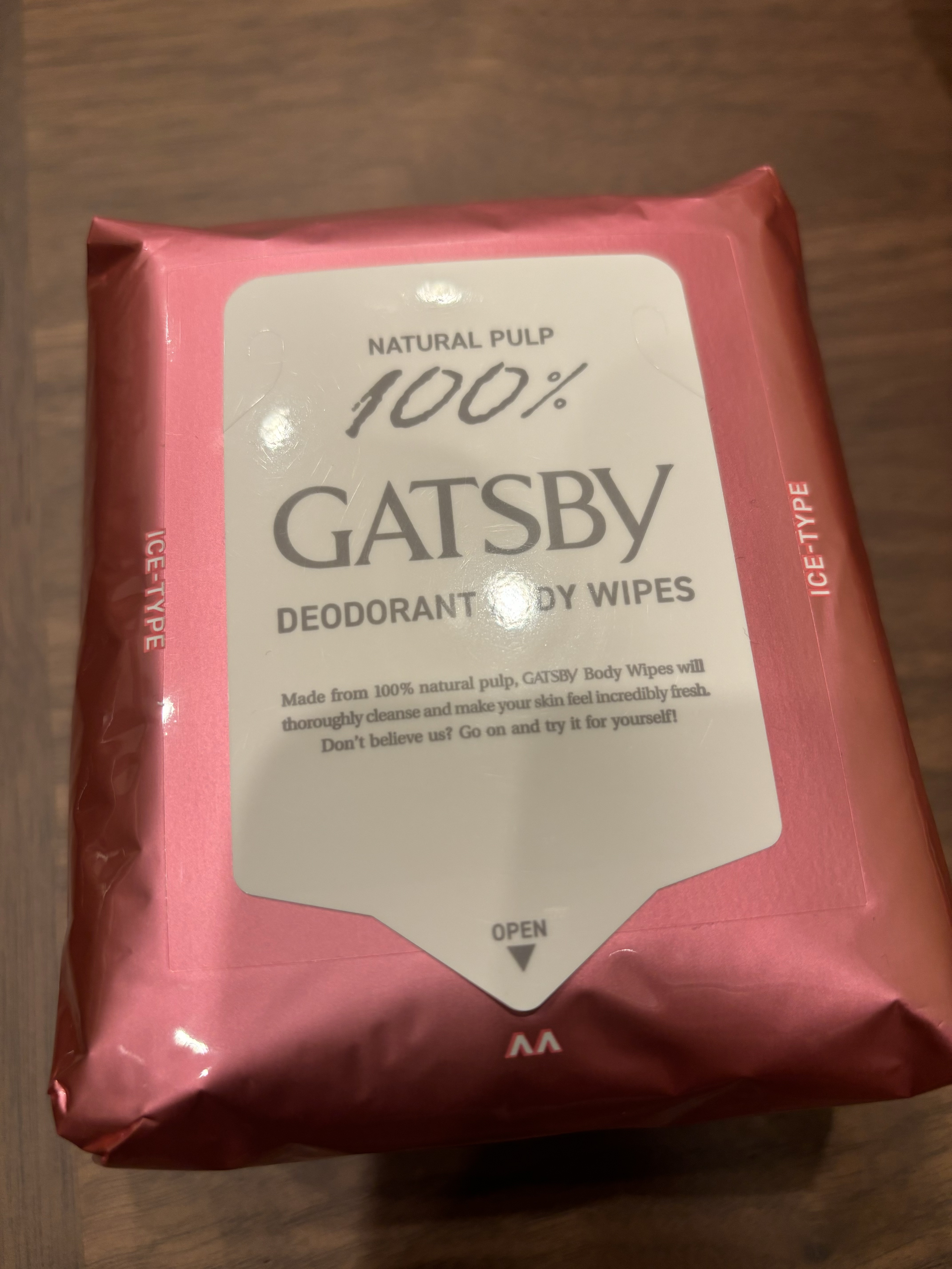 アイスデオドラント ボディペーパーN フリーズピーチ/ギャツビー/ボディシートを使ったクチコミ（2枚目）