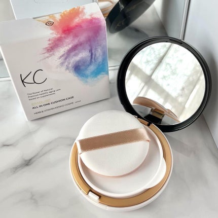 SIWA-KC オールインワンクッション/ハーブ健康本舗/クッションファンデーションを使ったクチコミ(2枚目)