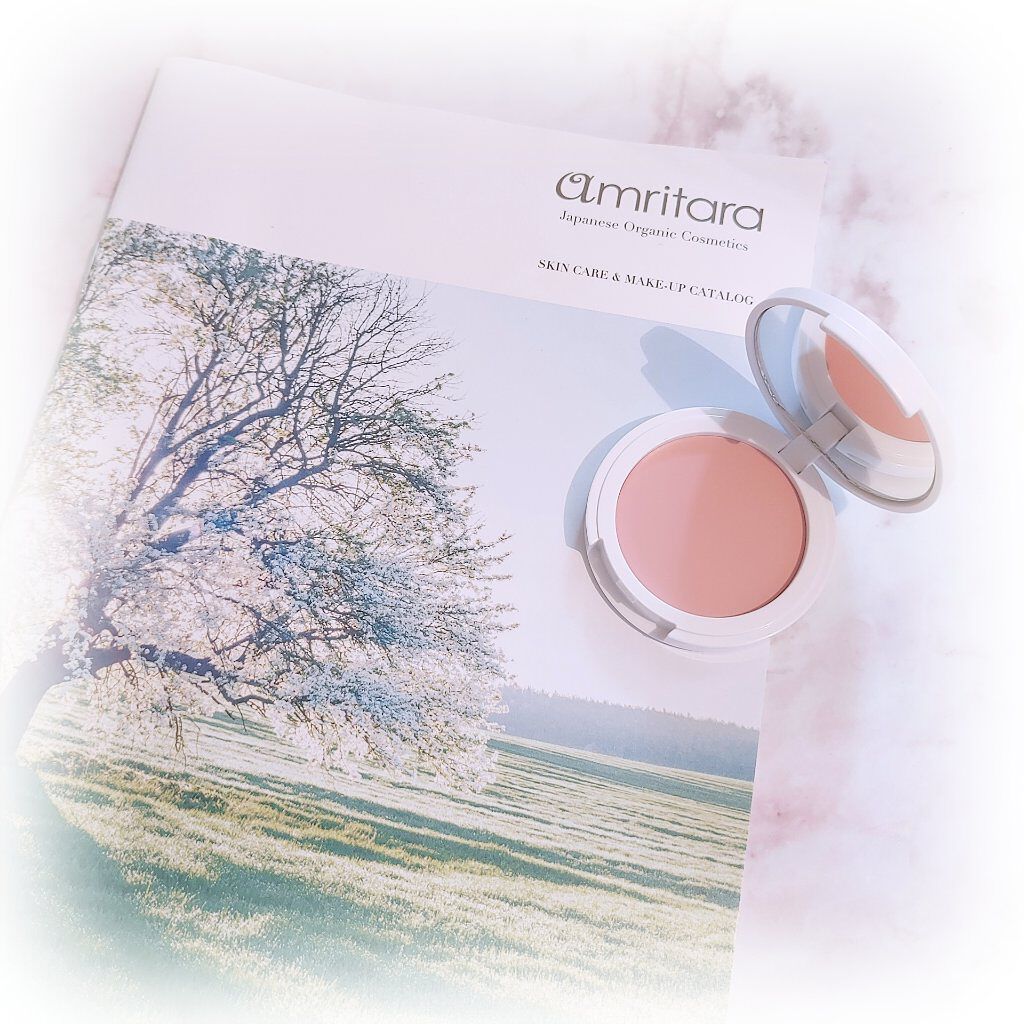 ダマスクローズ チーク［クリーミー］/AMRITARA/ジェル・クリームチークを使ったクチコミ（1枚目）