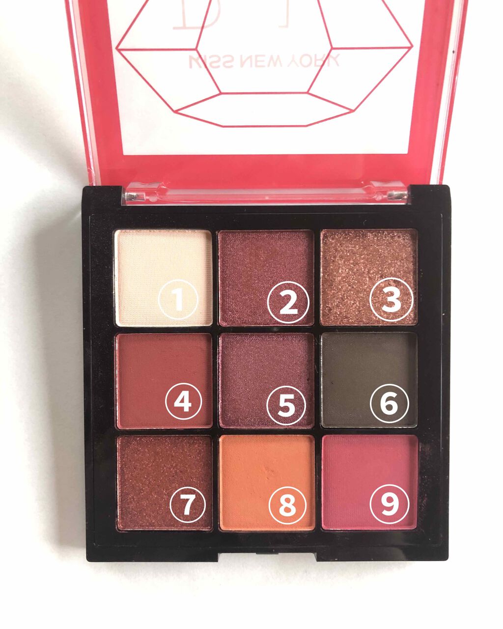 ジュエリーパレット/KISS NEW YORK/アイシャドウパレットを使ったクチコミ(2枚目)