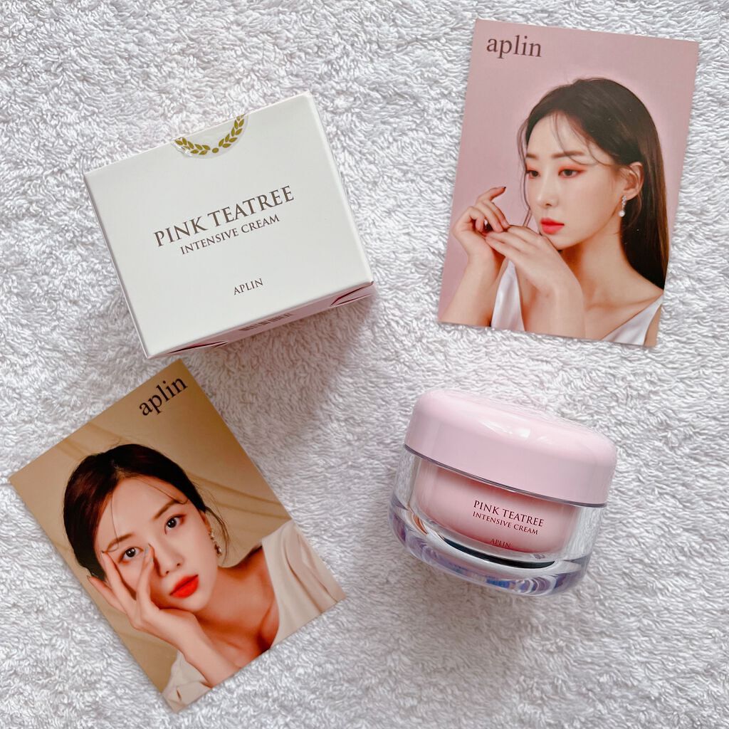 ピンクティーツリークリーム/APLIN/フェイスクリームを使ったクチコミ（1枚目）