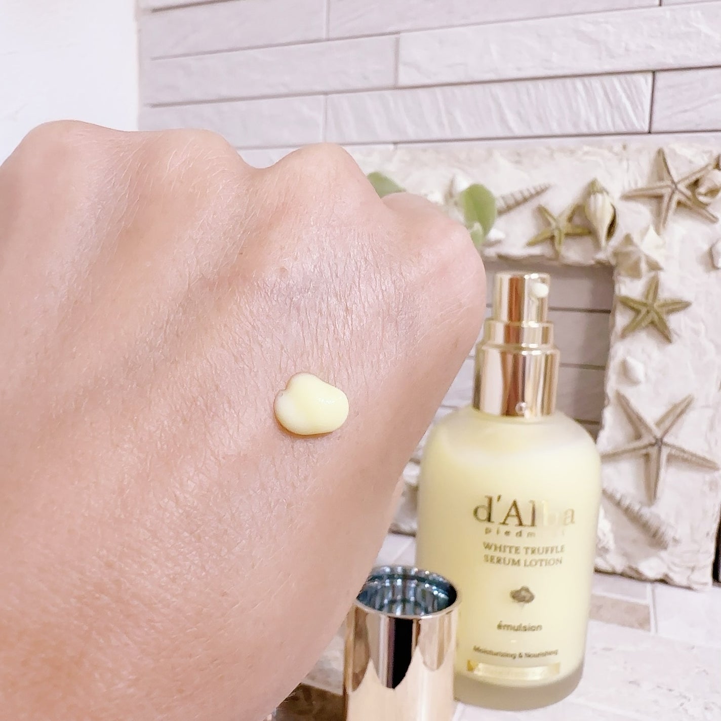 モイスチャーライジングセラムローション/ダルバ/乳液を使ったクチコミ(3枚目)