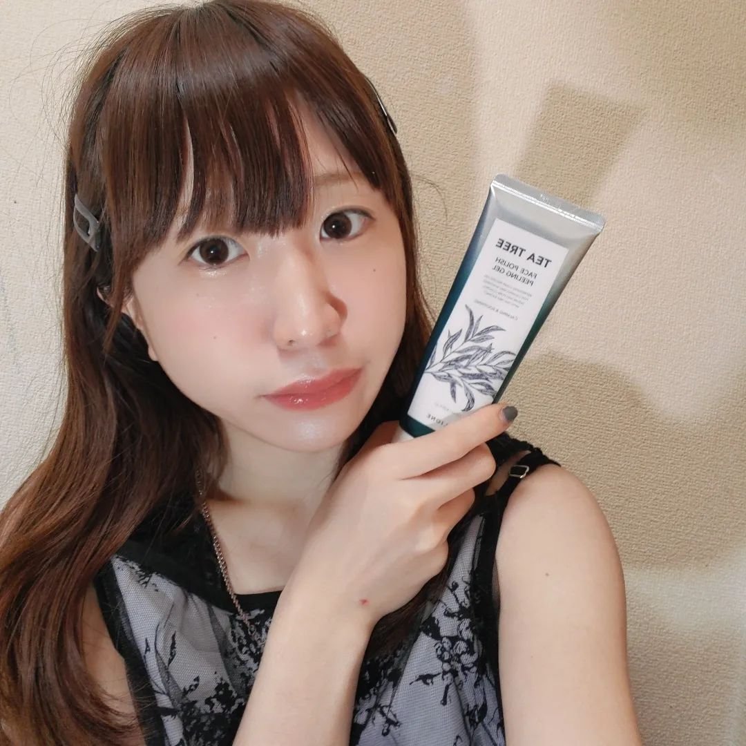 フェイスポリッシュピーリングジェル ティーツリー/ALLIONE/その他洗顔料を使ったクチコミ（1枚目）