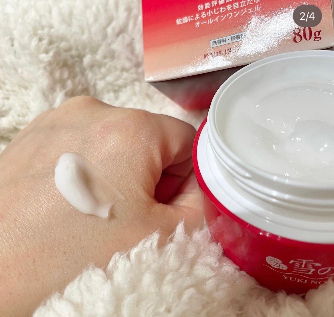 薬用美白ジェル 雪の上/雪の上/オールインワン化粧品を使ったクチコミ(2枚目)