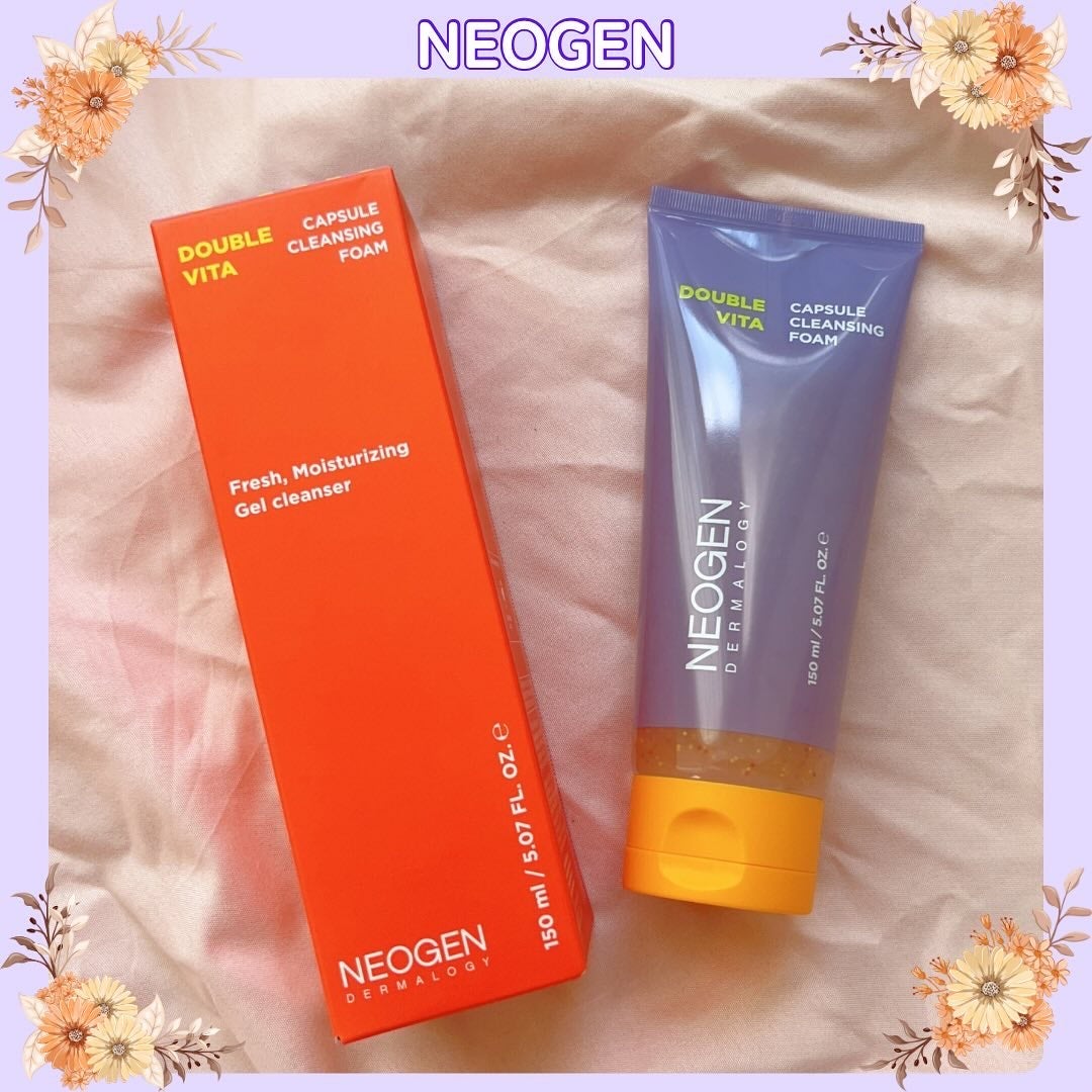 ダブルビタカプセルクレンジングフォーム/NEOGEN/洗顔フォームを使ったクチコミ(1枚目)