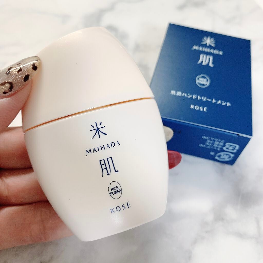 肌潤ハンドトリートメント/米肌/ハンドクリームを使ったクチコミ(3枚目)