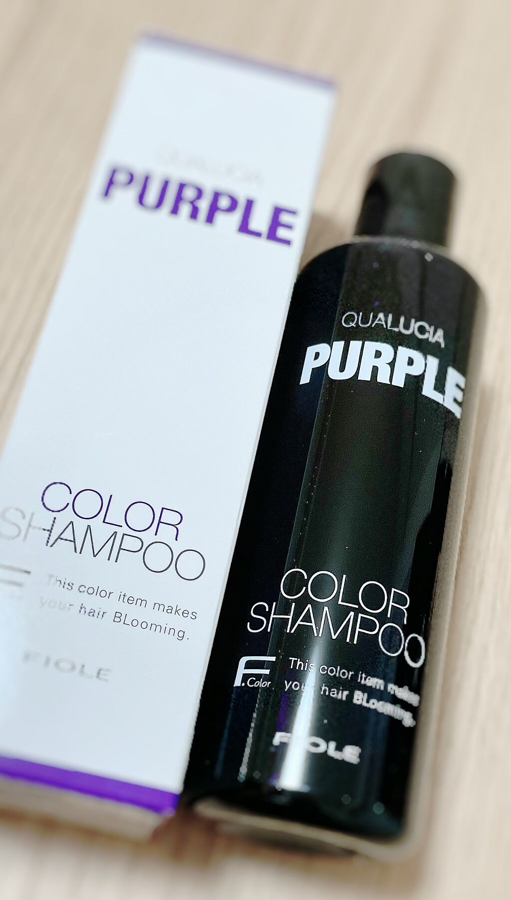 クオルシア カラーシャンプー/クオルシア/市販シャンプーを使ったクチコミ(1枚目)