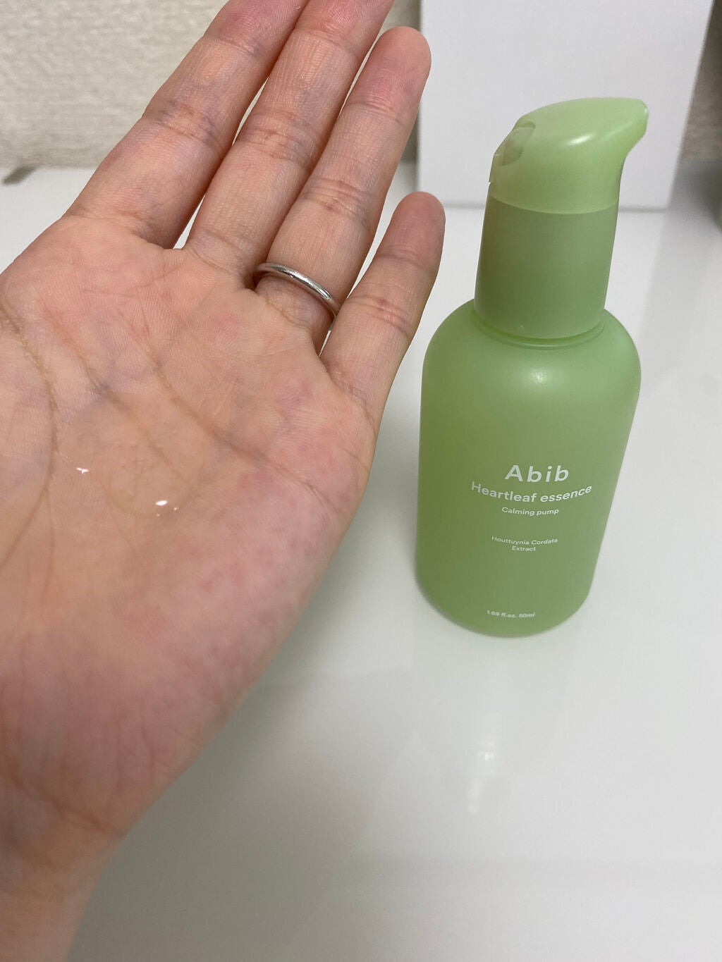 Heartleaf essence Calming pump/Abib /美容液を使ったクチコミ(2枚目)
