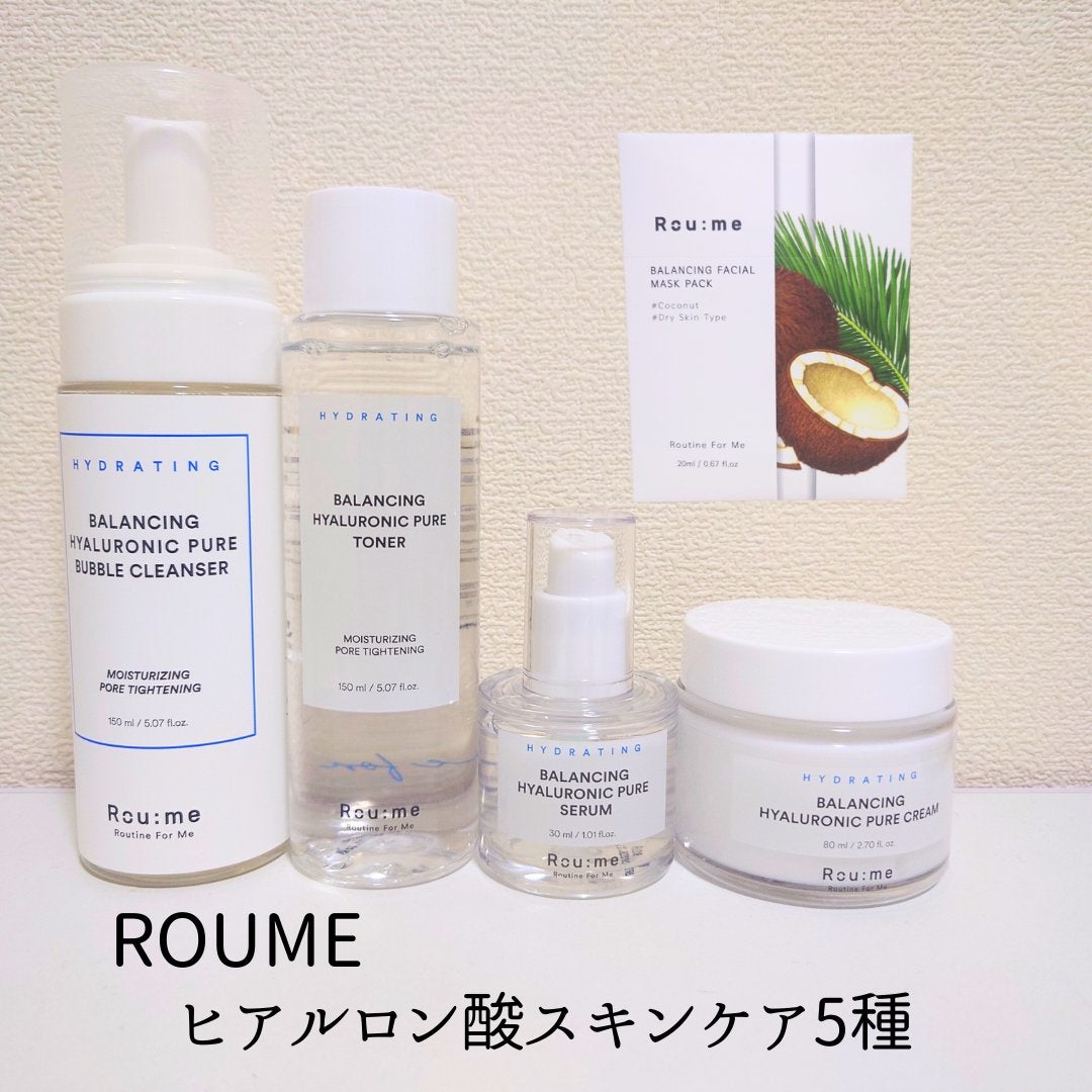 バランシング ヒアルロニック ピュア トナー/Roume/化粧水を使ったクチコミ(1枚目)