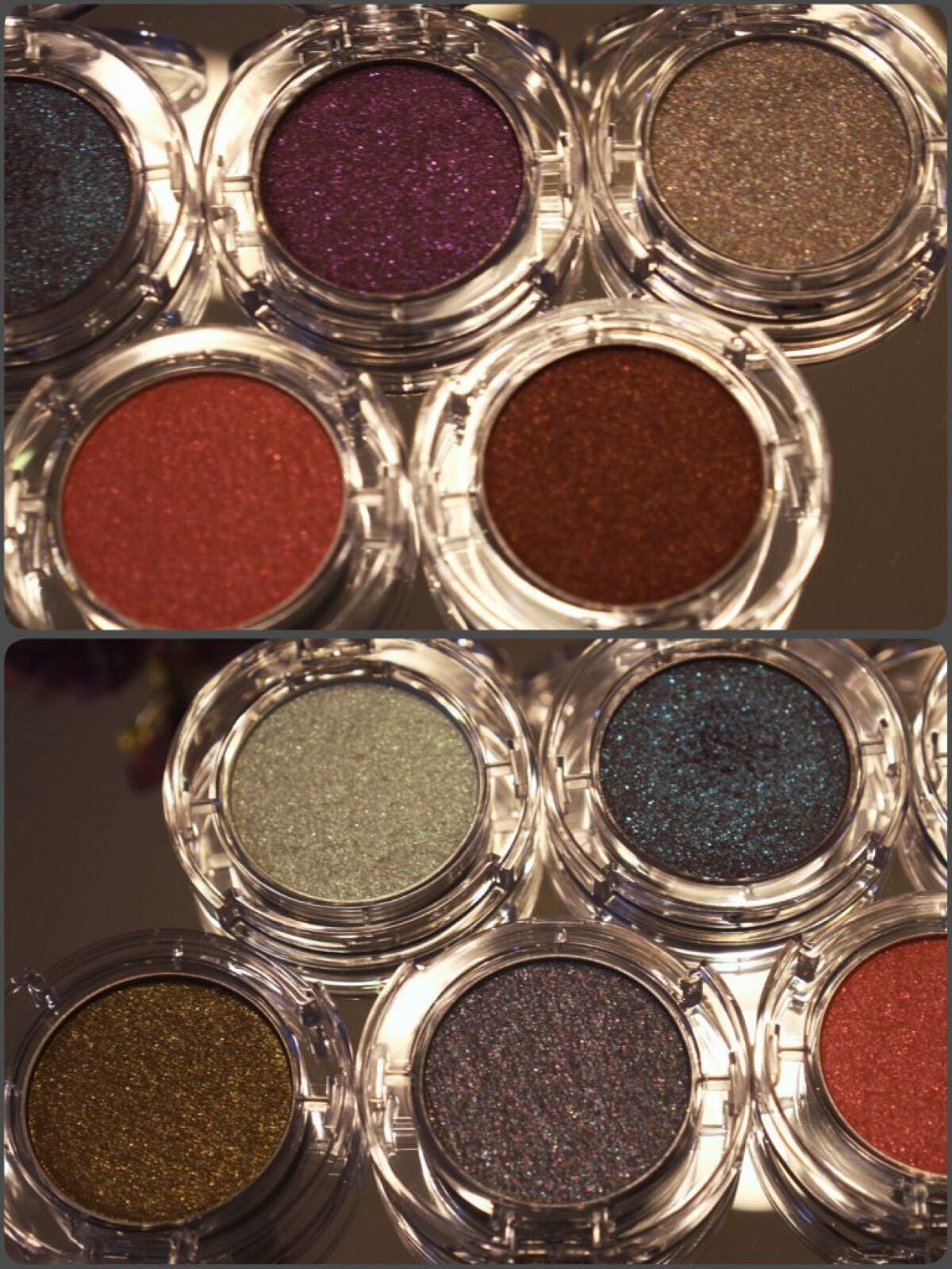 マルチグリッターカラー/ENBAN TOKYO/単色アイシャドウを使ったクチコミ(4枚目)