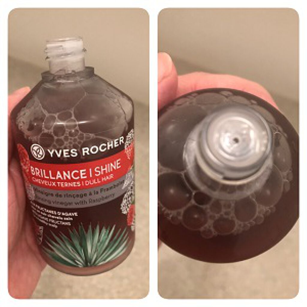 リンシングビネガー シルキーシャイン さらキララズベリー/イヴ・ロシェ/洗い流すヘアトリートメントを使ったクチコミ(2枚目)