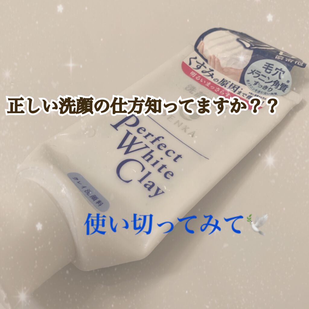 パーフェクトホワイトクレイ/SENKA(専科)/洗顔フォームを使ったクチコミ(1枚目)