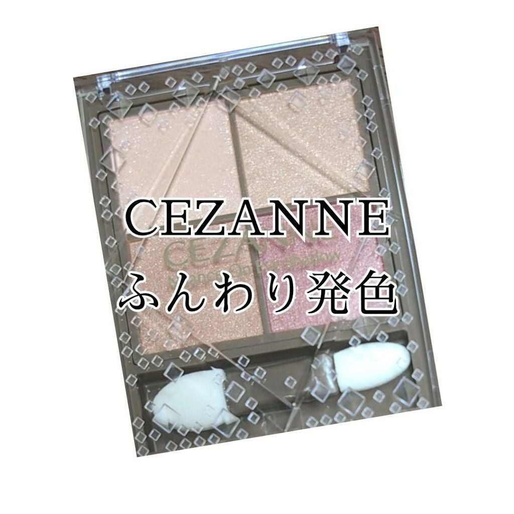 ニュアンスオンアイシャドウ/CEZANNE/アイシャドウパレットを使ったクチコミ(1枚目)