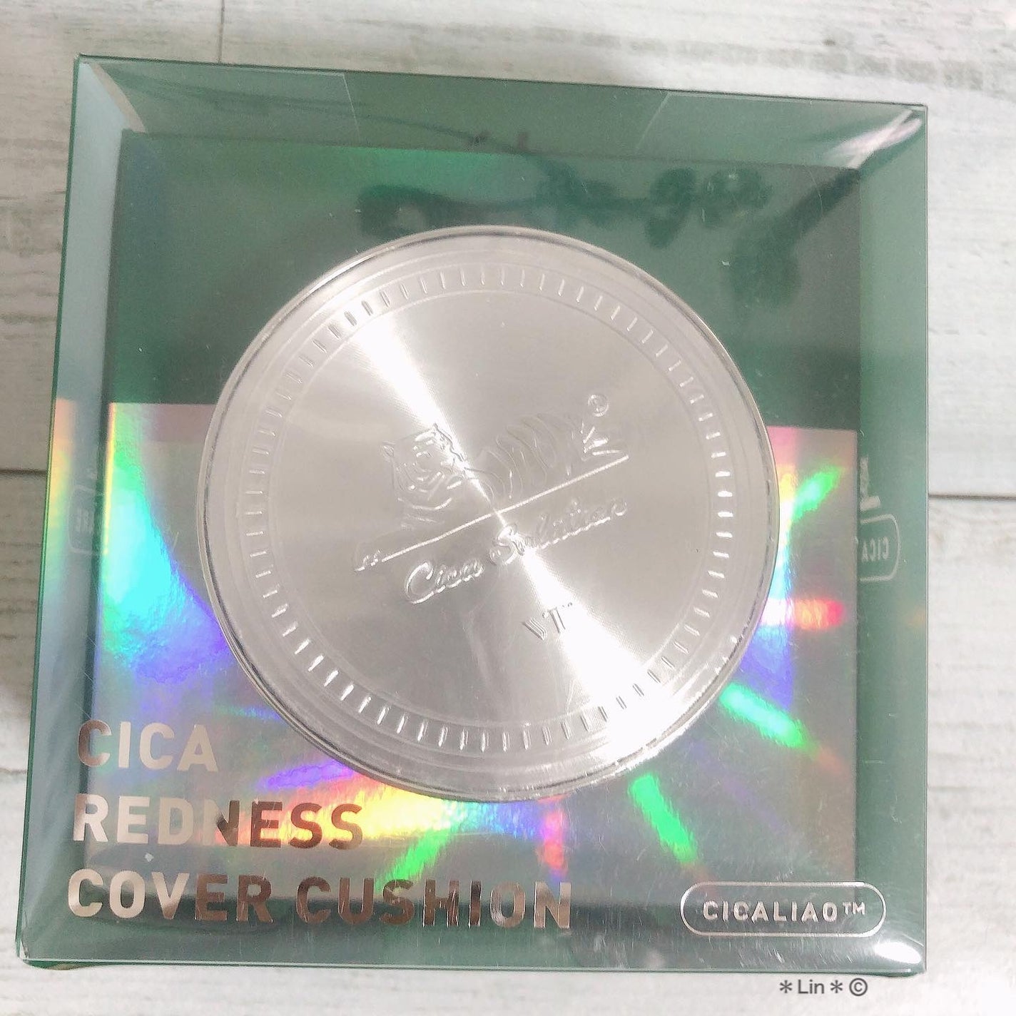 CICAレッドネスカバークッション/VT/クッションファンデーションを使ったクチコミ(5枚目)