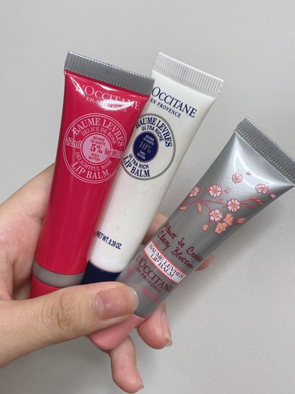 チェリーブロッサム リップバーム/L'OCCITANE/リップバームを使ったクチコミ(2枚目)