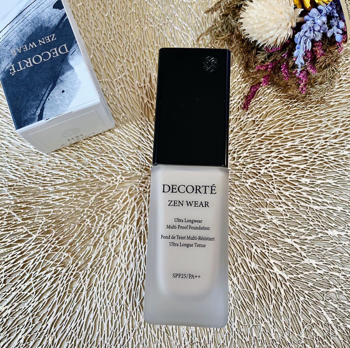 ゼン ウェア フルイド/DECORTÉ/リキッドファンデーションを使ったクチコミ(7枚目)