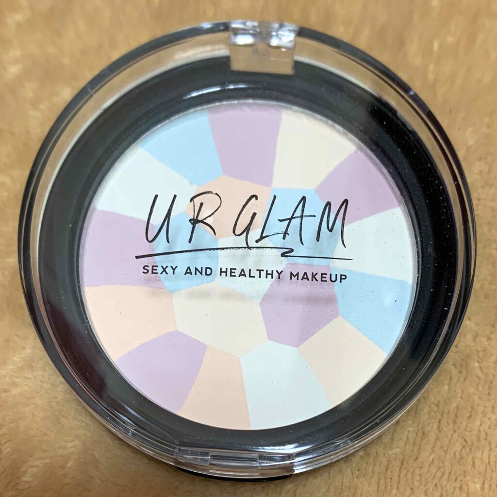 UR GLAM MARBLE FACE POWDER/U R GLAM/プレストパウダーを使ったクチコミ(2枚目)