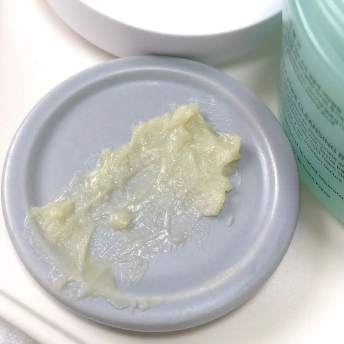 グリーンティーピュアクレンジングバームⅡ/YADAH/クレンジングバームを使ったクチコミ(5枚目)