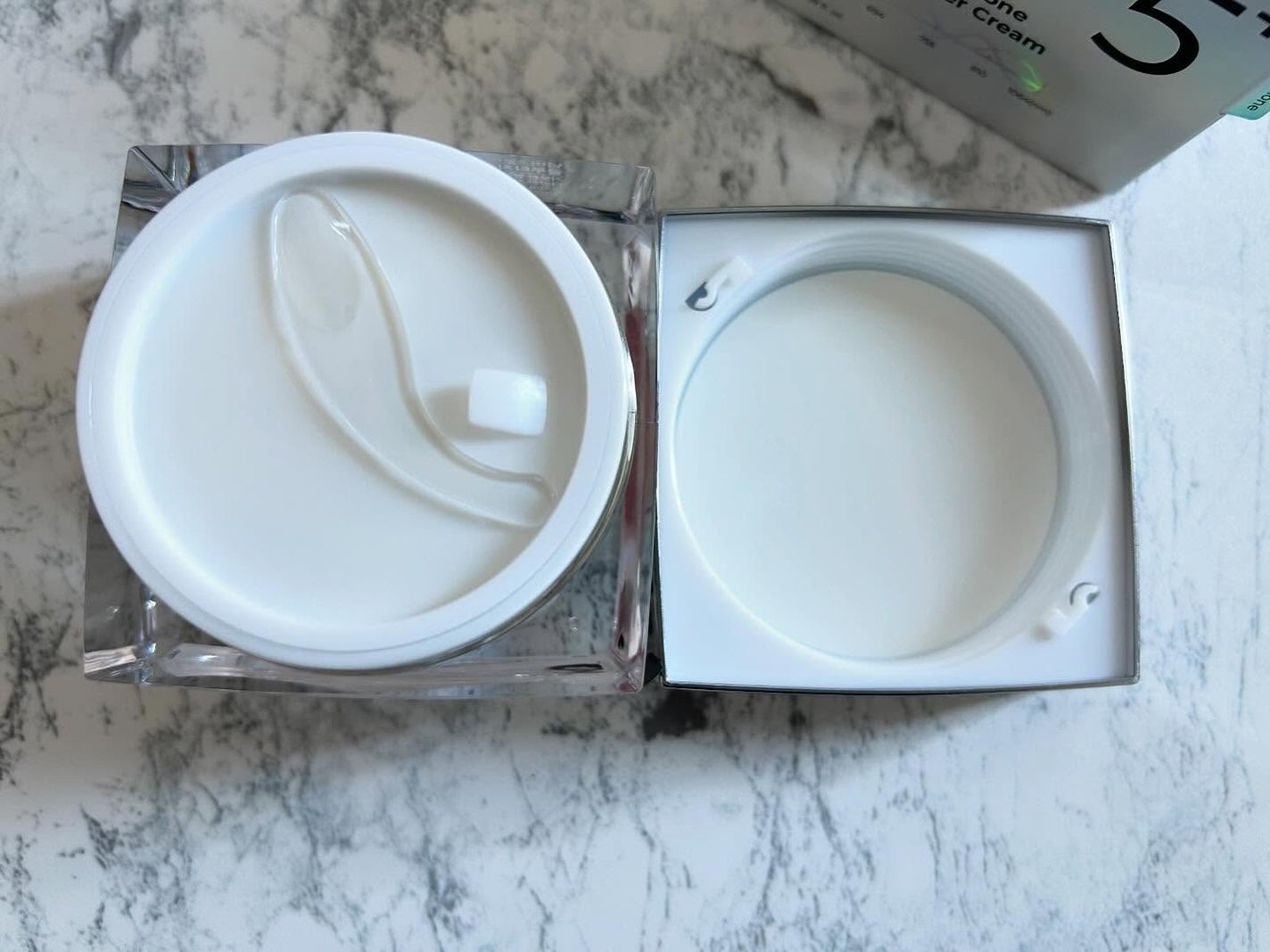 5番 白玉グルタチオンCメラゼロクリーム/numbuzin/フェイスクリームを使ったクチコミ(3枚目)