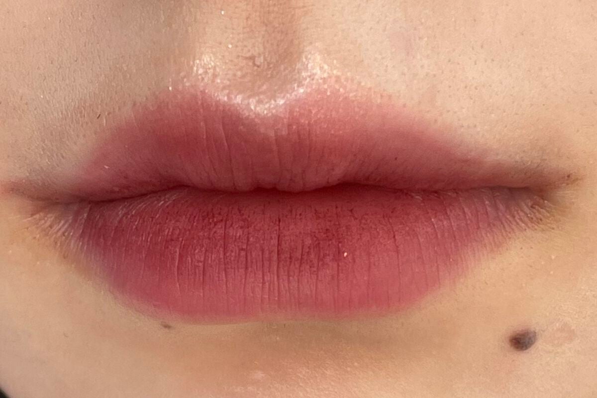 ミルクティーベルベットティント/rom&nd/リップティントを使ったクチコミ(2枚目)