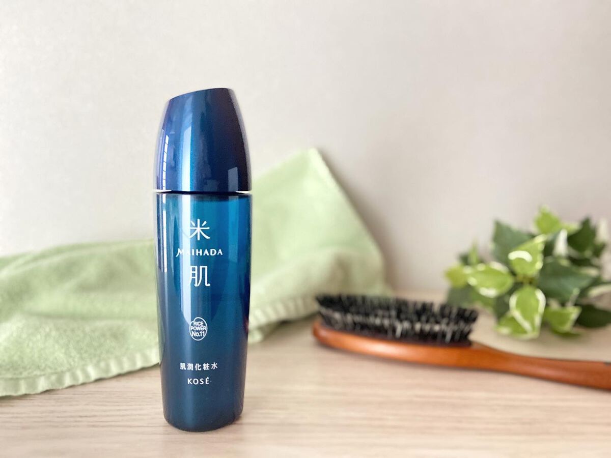 .
最近使ってよかったコスメ✐☡

米肌　肌潤化粧水です！

◎特徴
ふっくら炊きたてのような肌へ～米肌～
日本古来の発酵技術と最新テクノロジーを融合した肌潤化粧水です！

◎テクスチャ
透明でとろみのあるテクスチャで
つけてみると肌がしっ