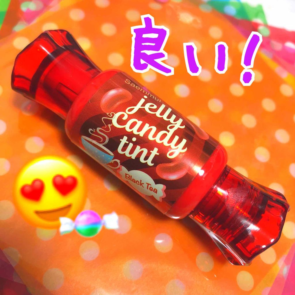 ジェリー キャンディー ティント/the SAEM/リップティントを使ったクチコミ（1枚目）