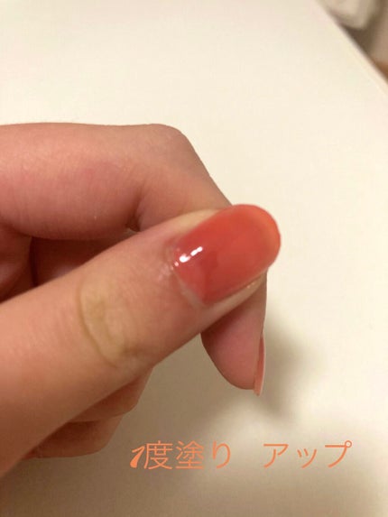 ミニネイル OR02 ポピーオレンジ/パラドゥ/マニキュアを使ったクチコミ(3枚目)