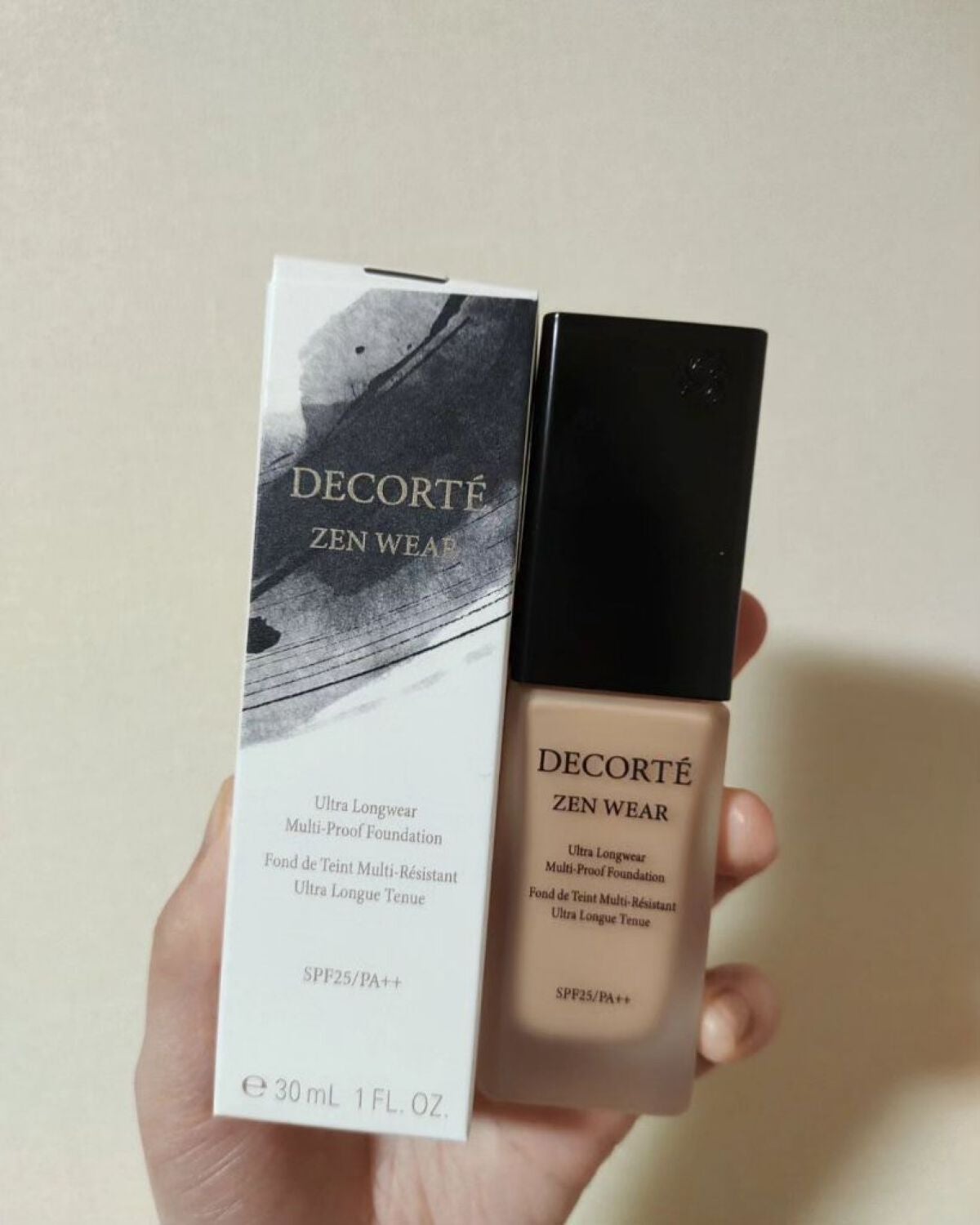 ゼン ウェア フルイド/DECORTÉ/リキッドファンデーションを使ったクチコミ(1枚目)
