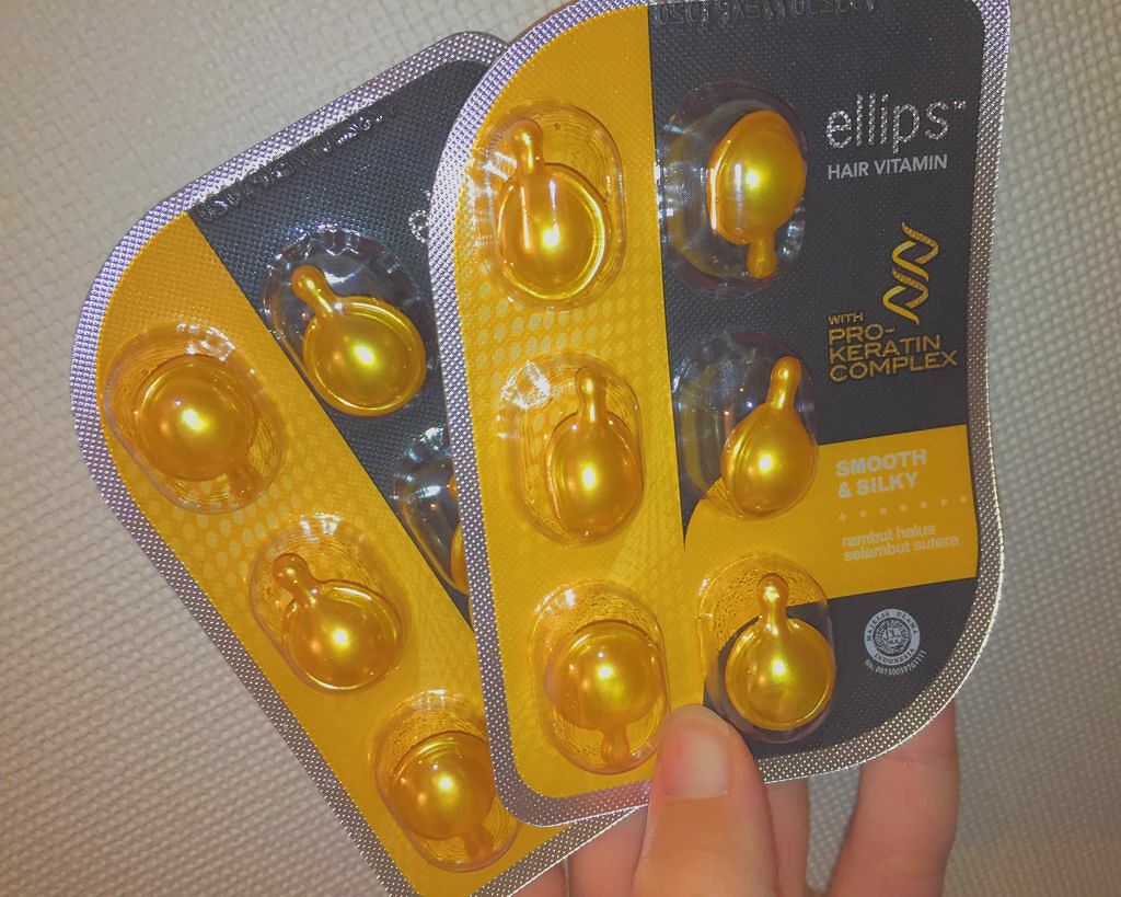 ヘアーオイル【トリートメント】/ellips/ヘアオイルを使ったクチコミ(1枚目)