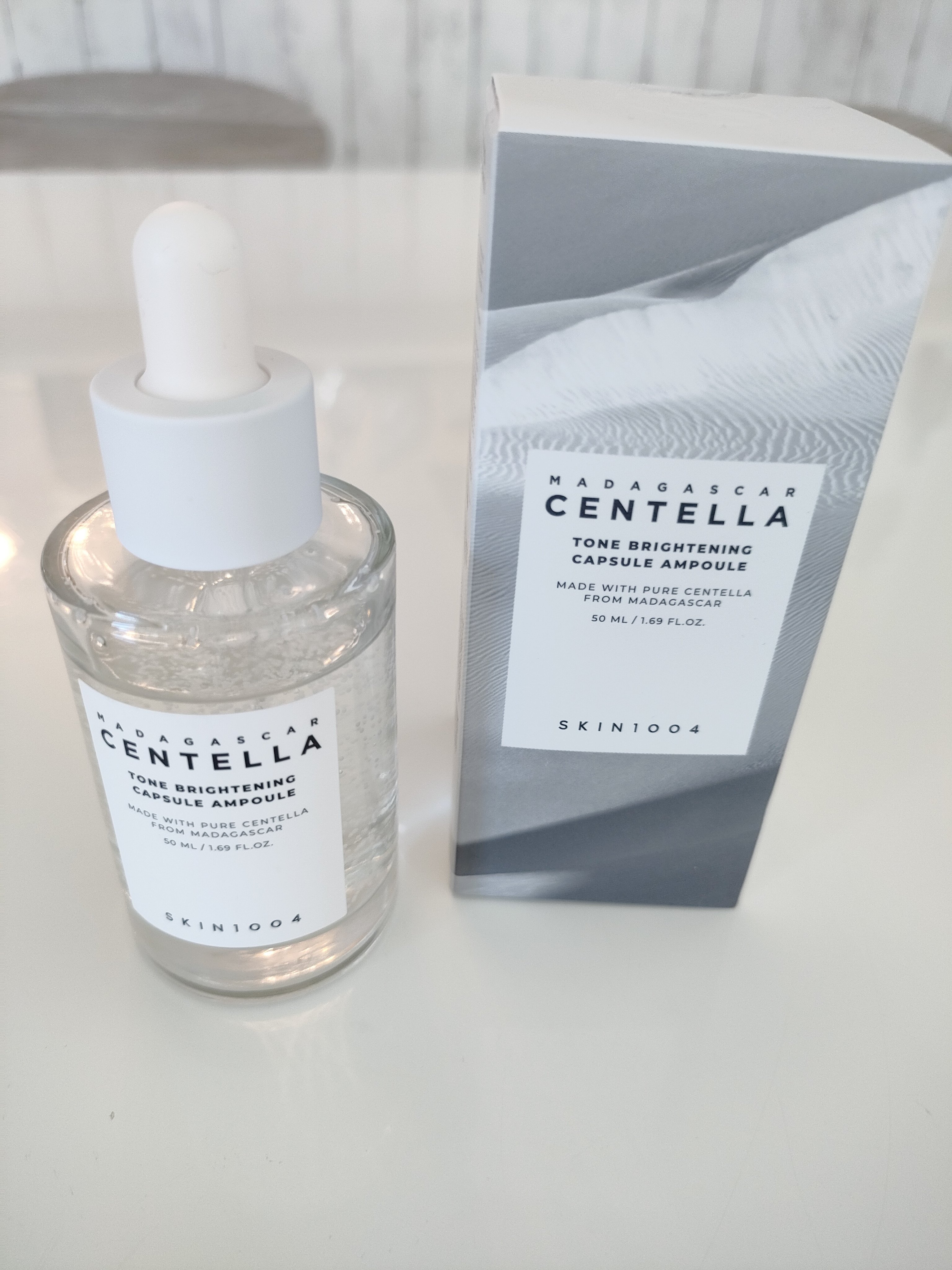 トーンブライトニング カプセルアンプル/SKIN1004/美容液を使ったクチコミ（1枚目）