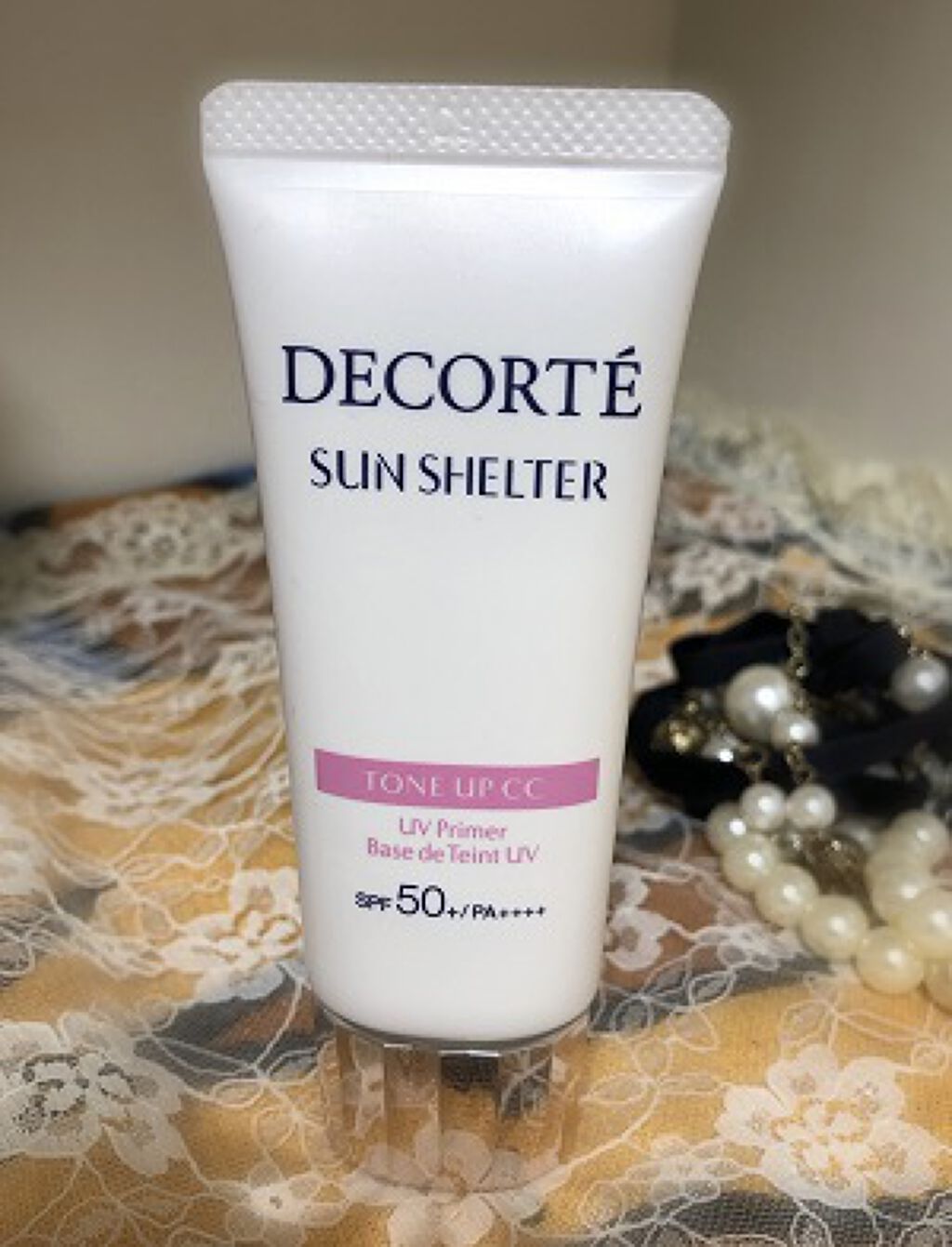 サンシェルター トーンアップCC/DECORTÉ/CCクリームを使ったクチコミ(1枚目)