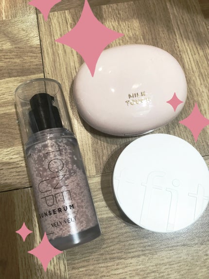 オールデイスキンフィットミルキーグロウクッション/Milk Touch/クッションファンデーションを使ったクチコミ(1枚目)