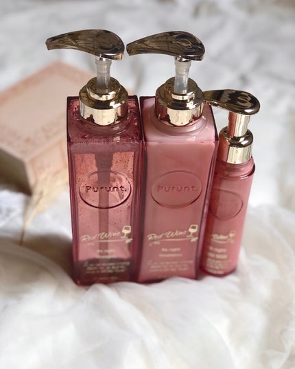 プルント リライトペアセット レッドワイン/Purunt./市販シャンプーを使ったクチコミ(6枚目)