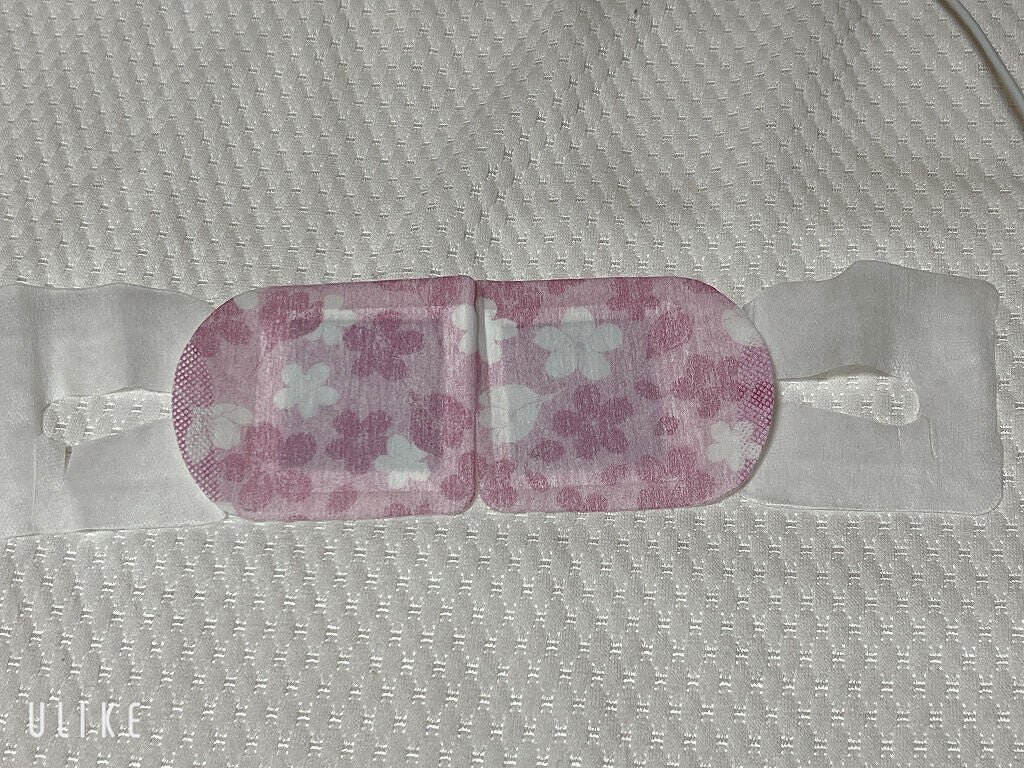 蒸気でホットアイマスク 幸せ届け!櫻の香り/めぐりズム/ホットアイマスクを使ったクチコミ(3枚目)
