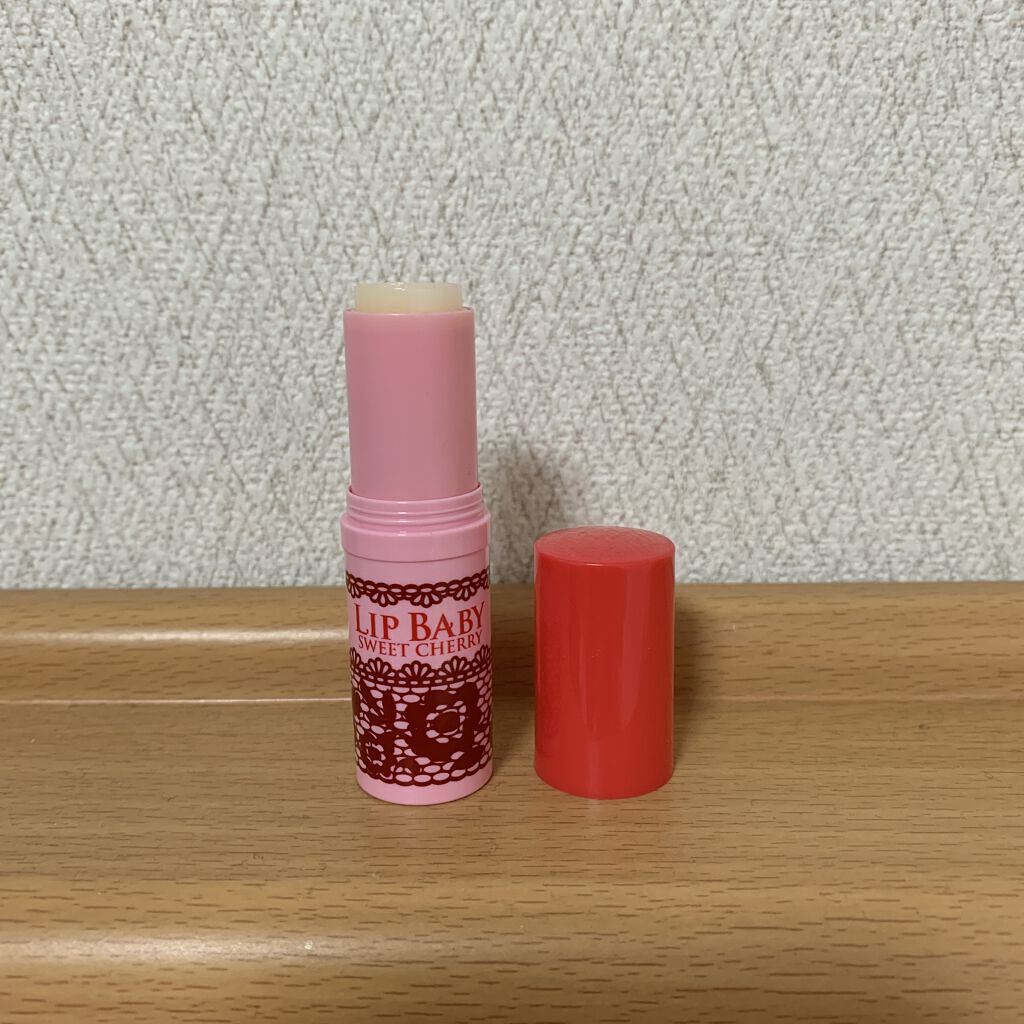 リップベビーナチュラル スイートチェリーの香り/メンソレータム/リップクリームを使ったクチコミ（1枚目）