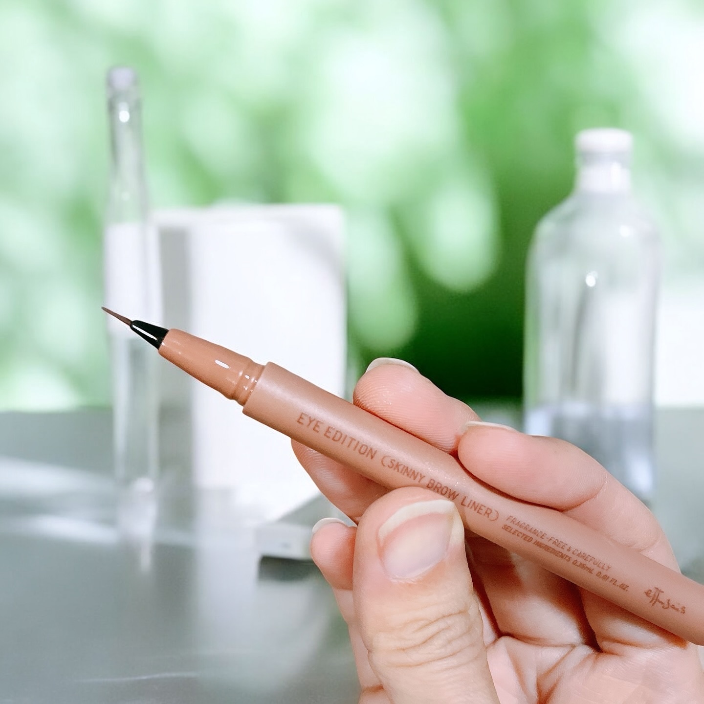 エテュセ アイエディション(スキニーブロウライナー)/ettusais/リキッドアイブロウを使ったクチコミ（2枚目）