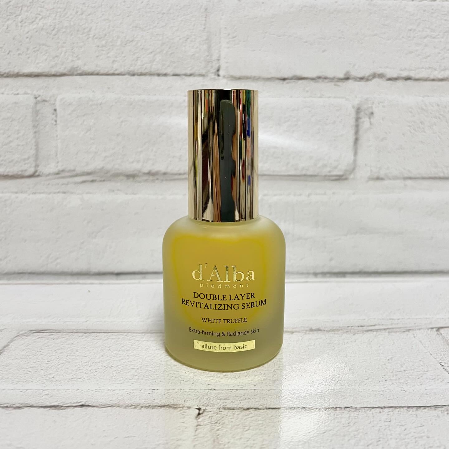 ホワイトトリュフダブルレイヤーリバイタライジングセラム/ダルバ/美容液を使ったクチコミ（3枚目）