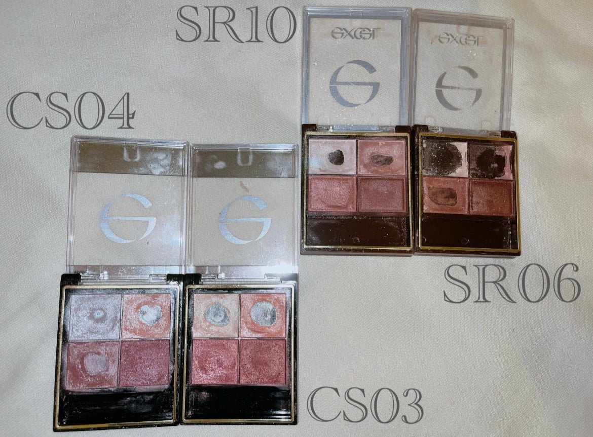 スキニーリッチシャドウ/excel/アイシャドウパレットを使ったクチコミ(2枚目)