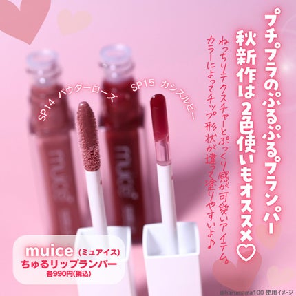 ちゅるリップランパー/muice/リッププランパーを使ったクチコミ(2枚目)