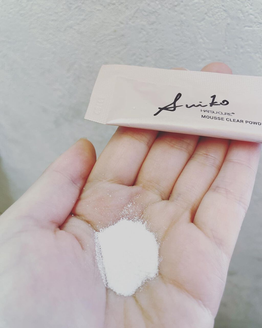 ムースクリアパウダー/SUIKO HATSUCURE/洗顔パウダーを使ったクチコミ(3枚目)