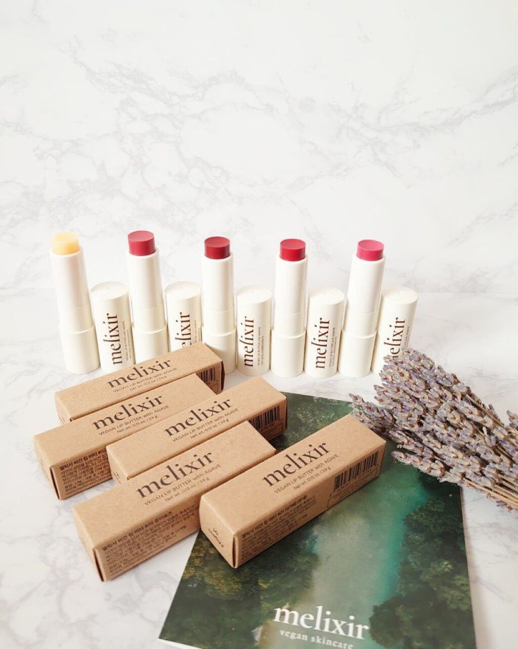 ヴィーガンリップバター/melixir/リップバームを使ったクチコミ（1枚目）