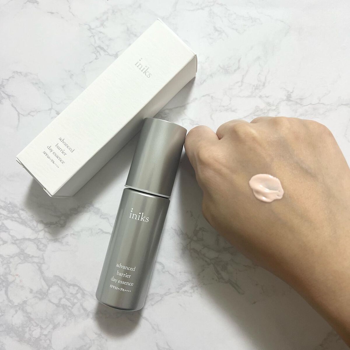 アドバンスバリア デイエッセンス/iniks/日焼け止めローションを使ったクチコミ(1枚目)