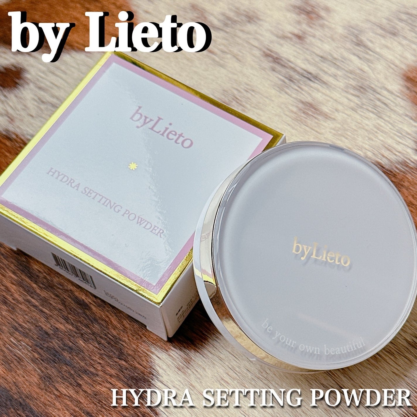 ハイドラセッティングパウダー/byLieto/プレストパウダーを使ったクチコミ(1枚目)